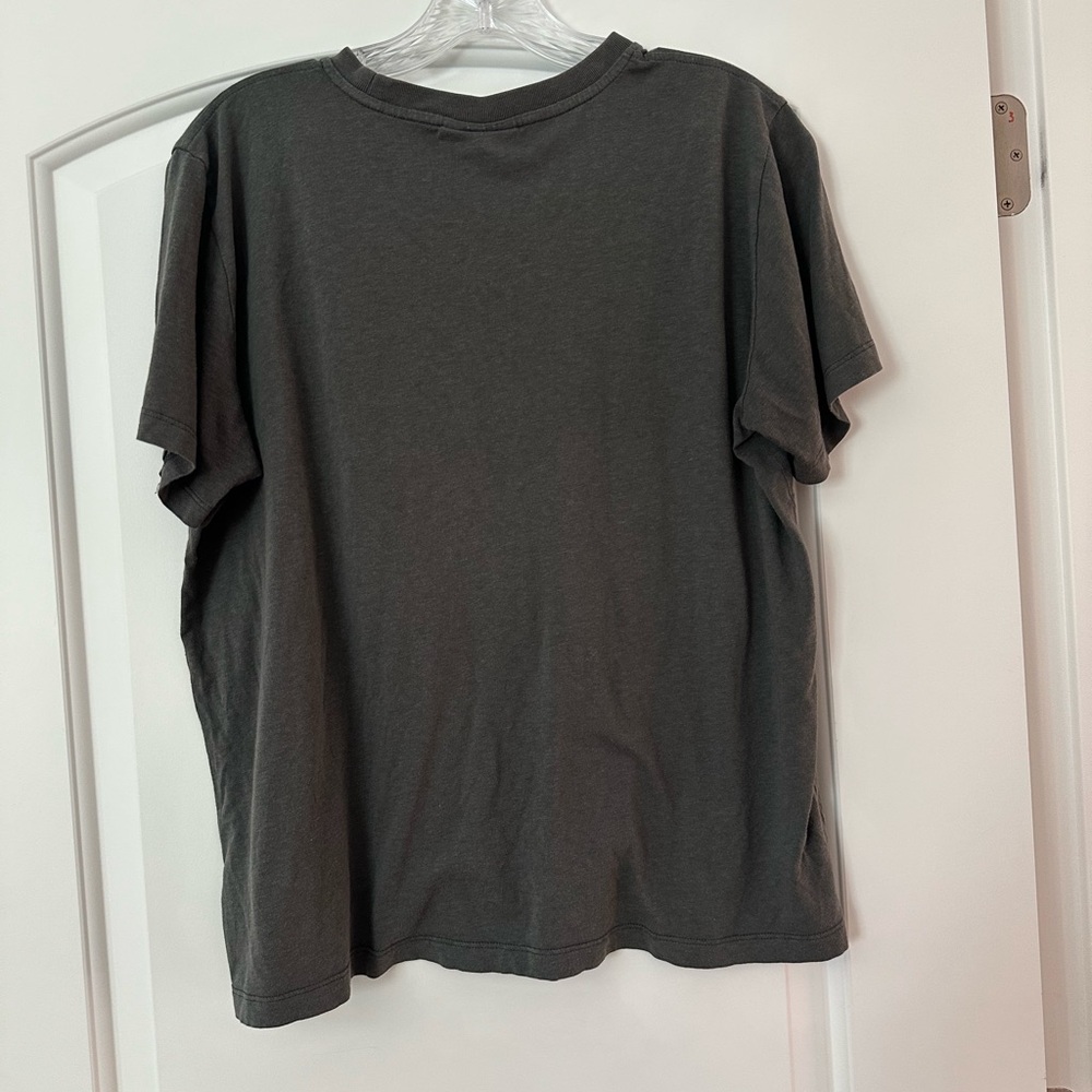 Ganni Relaxed T-Shirt with Dolphin Graphic - Picture 6 of 7